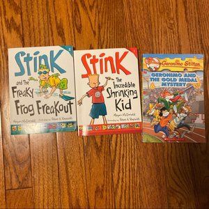 Easy chapter books - 3 books